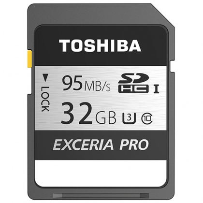 Thẻ nhớ 32GB SDHC Toshiba Exceria N401 95/75 MBs