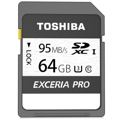 Thẻ nhớ 64GB SDXC Toshiba Exceria N401 95/75 MBs