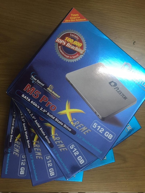 Ổ cứng SSD 512gb Plextor M5 PRO Xtreme 19