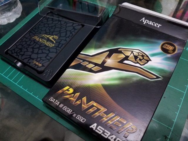 Ổ cứng SSD 120gb Apacer AS340 PANTHER 14