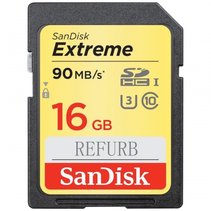 Thẻ nhớ 16GB SDHC SanDisk Extreme Refurbished
