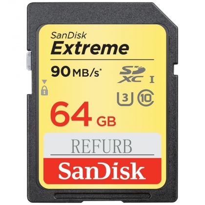 Thẻ nhớ 64GB SDXC SanDisk Extreme Refurbished
