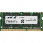 RAM DDR3L Laptop 8GB Crucial 1600MHz (PC3L 12800 SODIMM 1.35V)