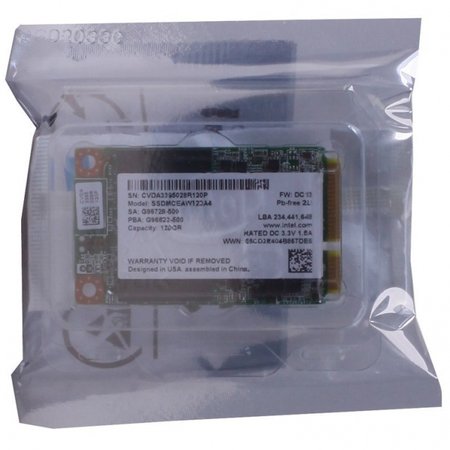Ổ cứng SSD mSATA 120GB Intel 530 (SSDMCEAW120A401) 6