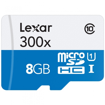 Thẻ nhớ 8GB MicroSDHC Lexar 300x