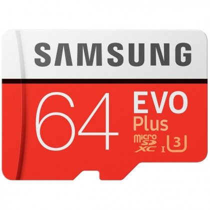 Thẻ nhớ 64GB MicroSDXC Samsung EVO Plus 100/60 MBs (Tốc độ cao)