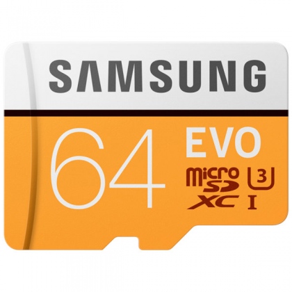 Thẻ nhớ 64GB MicroSDXC Samsung EVO 2017 100/30 MBs
