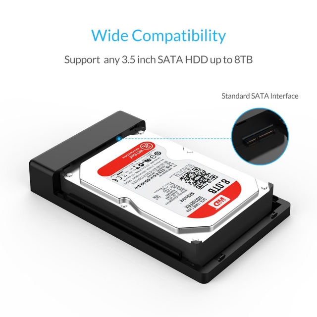 Box Orico 3588C3 series USB Type C 3.0 - Hỗ trợ HDD and SSD 2.5 và 3.5 Inch 10