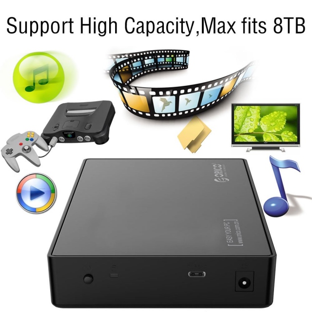 Box Orico 3588C3 series USB Type C 3.0 - Hỗ trợ HDD and SSD 2.5 và 3.5 Inch 13