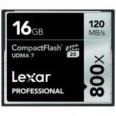 Thẻ nhớ 16GB CompactFlash Lexar Professional 800X 120/60 MBs
