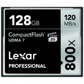 Thẻ nhớ 128GB CompactFlash Lexar Professional 800X 120/75 MBs