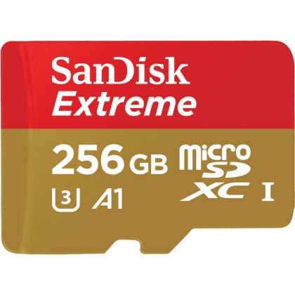 Thẻ nhớ 256GB MicroSDXC Sandisk Extreme 667x A1 V30 100/60 MBs