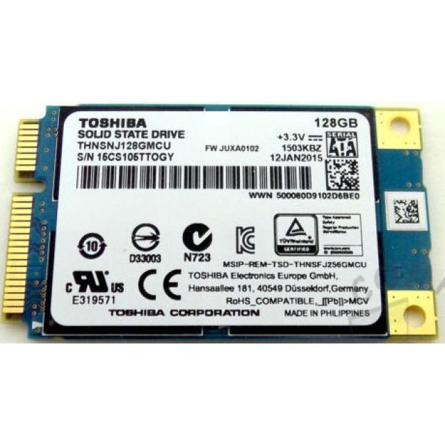 Ổ cứng SSD mSATA 128GB Toshiba HG6 - THNSNJ128GMCU 2