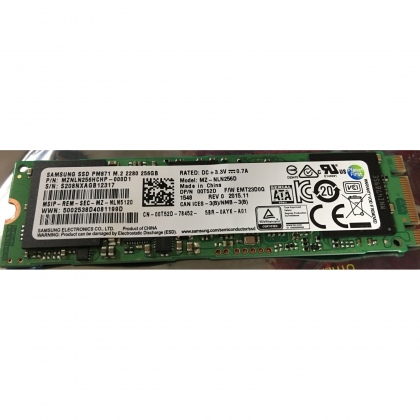 Ổ cứng SSD M2-SATA 128GB Samsung Pm871 2280