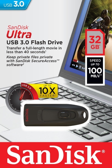 USB 32GB Sandisk Ultra CZ48 6