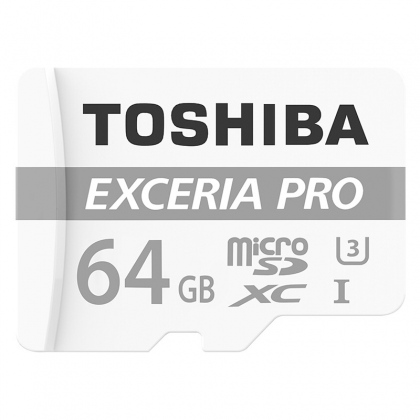 Thẻ nhớ 64GB MicroSDXC Toshiba Exceria Pro M401 2017 95/80 MBs