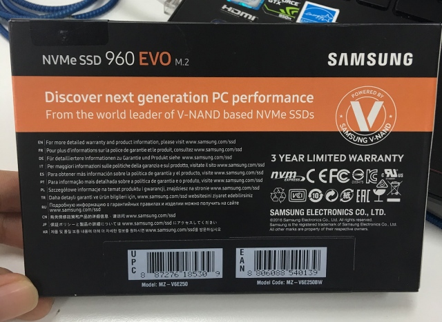 Đánh giá ổ cứng SSD M2-PCIe Samsung 960 EVO250 GB: vô địch trong tầm giá dưới 4 triệu 3