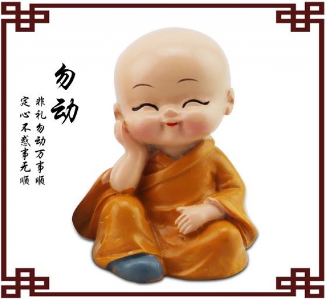 Bộ tượng 4 chú tiểu tam không và suy ngẫm 5