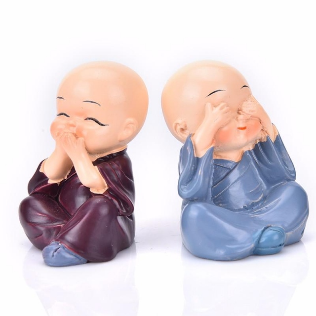 Bộ tượng 4 chú tiểu tam không và suy ngẫm 12