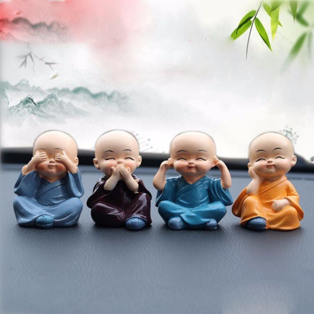 Bộ tượng 4 chú tiểu tam không và suy ngẫm 6