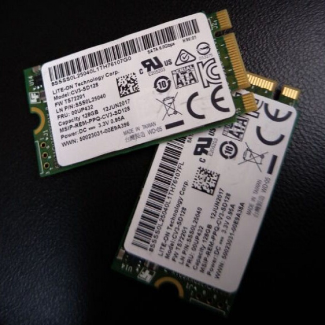 Ổ cứng SSD M2-SATA 128GB Liteon CV3 2242 5