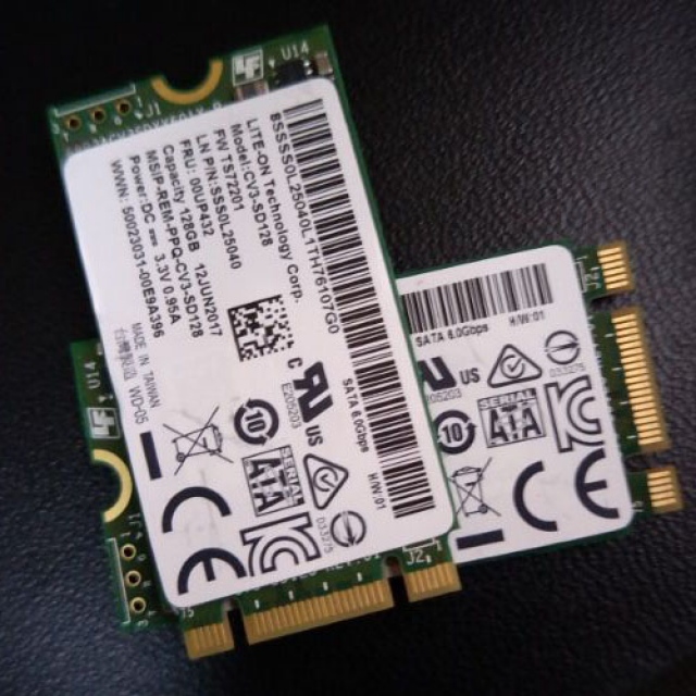 Ổ cứng SSD M2-SATA 128GB Liteon CV3 2242 4