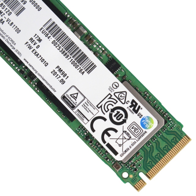 内蔵型SSD KIOXIA Toshiba PM981 2TB Gen3x4 NVMe SSD KIOXIA Toshiba PM981 2TB Gen3x4 NVMe SSD