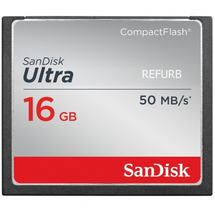 Thẻ nhớ 16GB CompactFlash SanDisk Ultra Refurbished