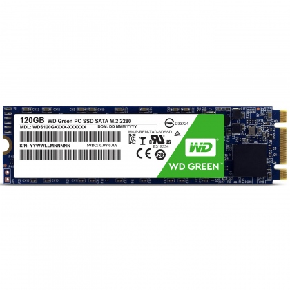Ổ cứng SSD M2-SATA 120GB Western Digital WD Green 2280