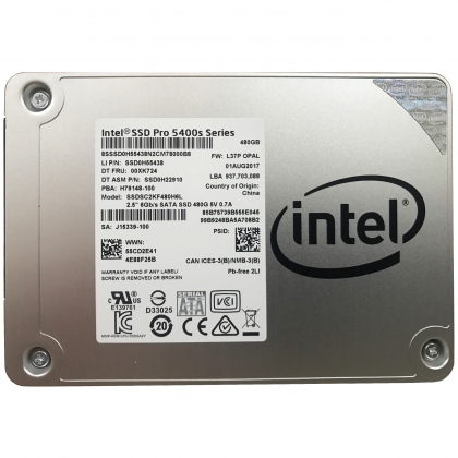 Ổ cứng SSD 480GB Intel Pro 5400s 2.5-Inch SATA III