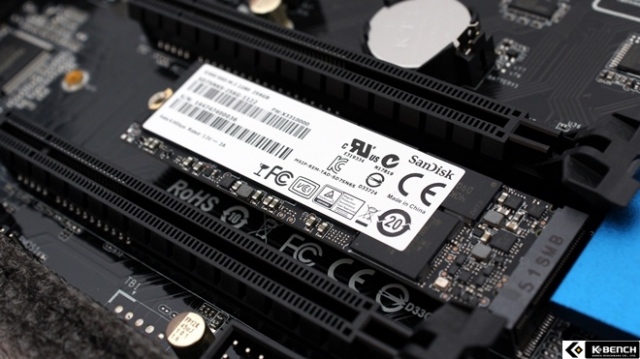 Ổ cứng SSD M2-SATA 256GB Sandisk X300s 7