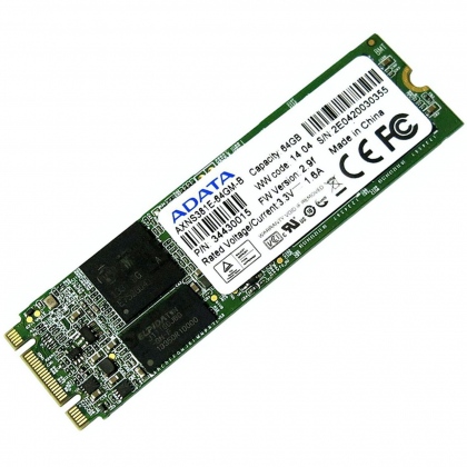 Ổ cứng SSD M2-SATA 64GB ADATA AXNS381E 2280