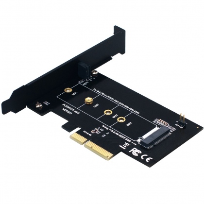 Adapter chuyển M2 PCIe sang PCIe  x4 (cắm khe card đồ họa, không hỗ trợ   SATA) 