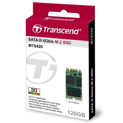 Ổ cứng SSD M2-SATA 120GB Transcend MTS420S 2242 