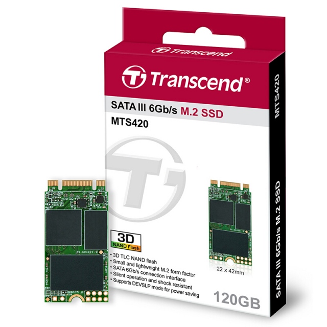 Ổ cứng SSD M2-SATA 120GB Transcend MTS420S 1