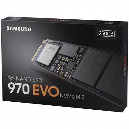 Ổ cứng SSD M2-PCIe 250GB Samsung 970 EVO NVMe 2280
