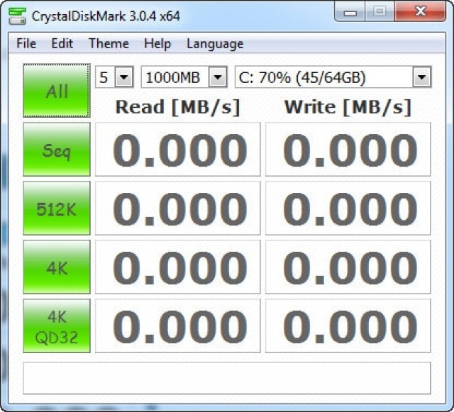 Cách kiểm tra tốc độ đọc, ghi của ổ đĩa với CrystalDiskMark 2
