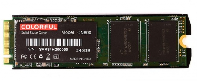 COLORFUL ra mắt thêm ổ SSD CN600S PCIe M.2 dung lượng 240GB và 480GB 4