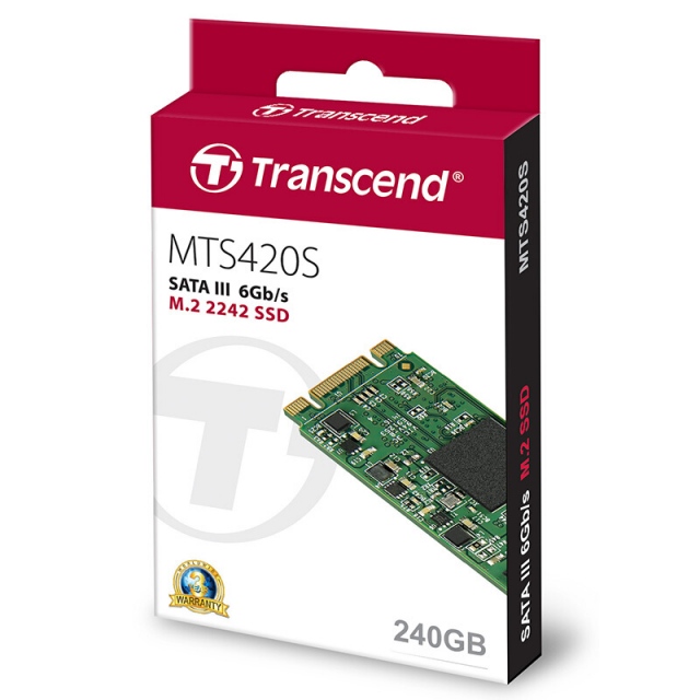 Ổ cứng SSD M2-SATA 240GB Transcend MTS420S 2242 1