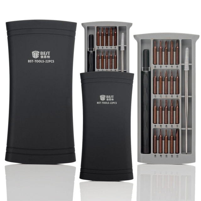 Bộ tua vít đa năng BEST BST-8930 22 chi tiết, Tuốc nơ vít mở máy tính, Tô vít tháo điện thoại 5