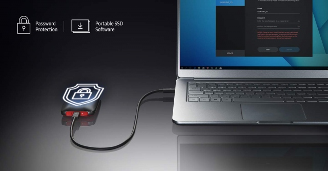 Ổ cứng di động SSD Portable 2TB Samsung X5 - Thunderbolt 3, Type C (Up to 2800MB/s) 17