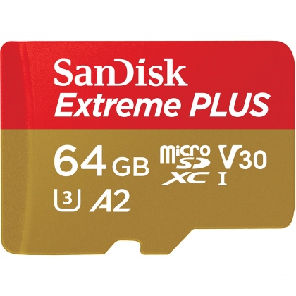 Thẻ nhớ 64GB MicroSDXC Sandisk Extreme Plus A2 2018 170/90 MBs