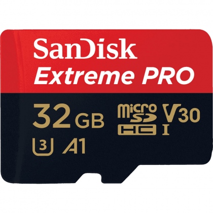 Thẻ nhớ 32GB MicroSDHC Sandisk Extreme Pro A1 100/90 MBs