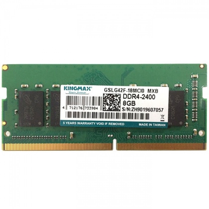 RAM DDR4 Laptop 8GB Kingmax 2400Mhz