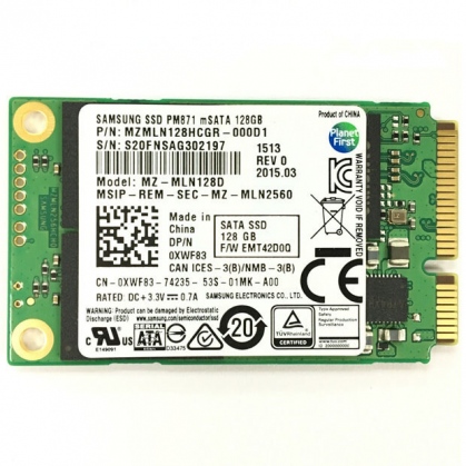 Ổ cứng SSD mSATA 128GB Samsung PM871