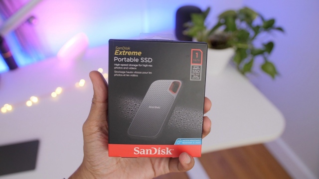 Ổ cứng di động SSD Portable 500GB Sandisk Extreme 8