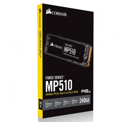Ổ cứng SSD M2-PCIe 240GB Corsair MP510 NVMe 2280