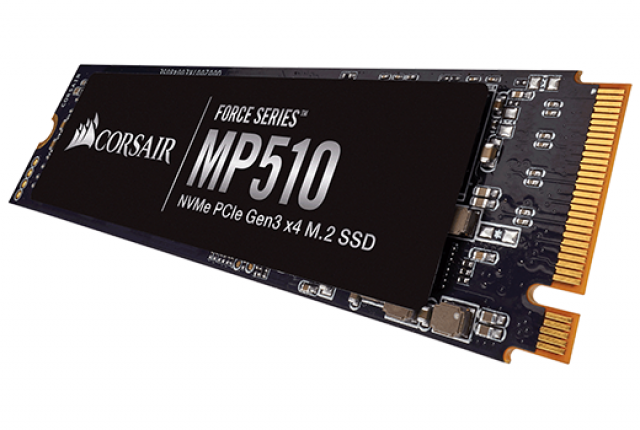 CORSAIR ra mắt ổ cứng SSD MP510 M.2 PCIe NMVe 1