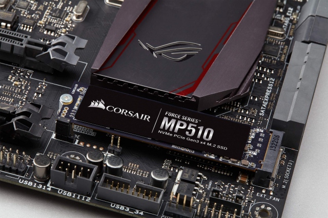CORSAIR ra mắt SSD MP510 M.2 NVMe thuộc dòng Force 3