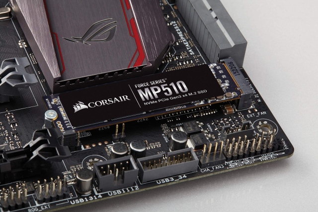 CORSAIR ra mắt SSD MP510 M.2 NVMe thuộc dòng Force 1